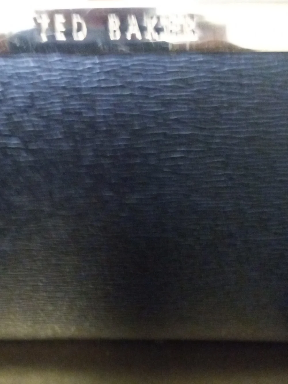 Ted Baker Epi Textured Leather Clutch